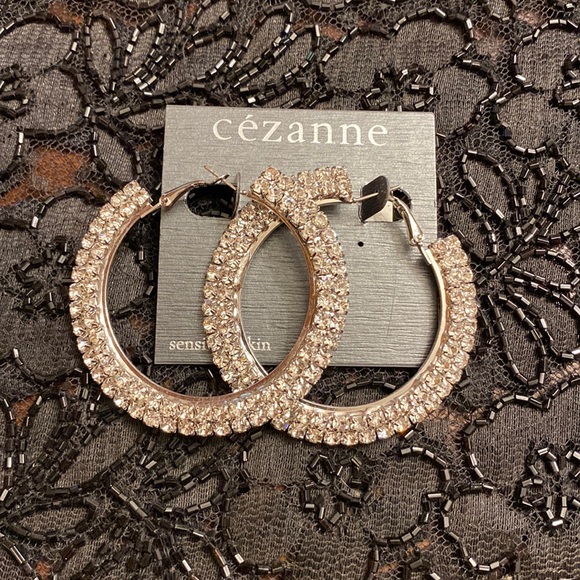 Cezanne Sparkly Earrings - Picture 4 of 4